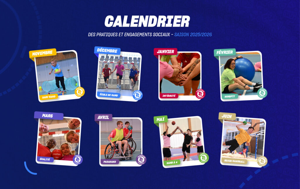 Calendrier Pratiques