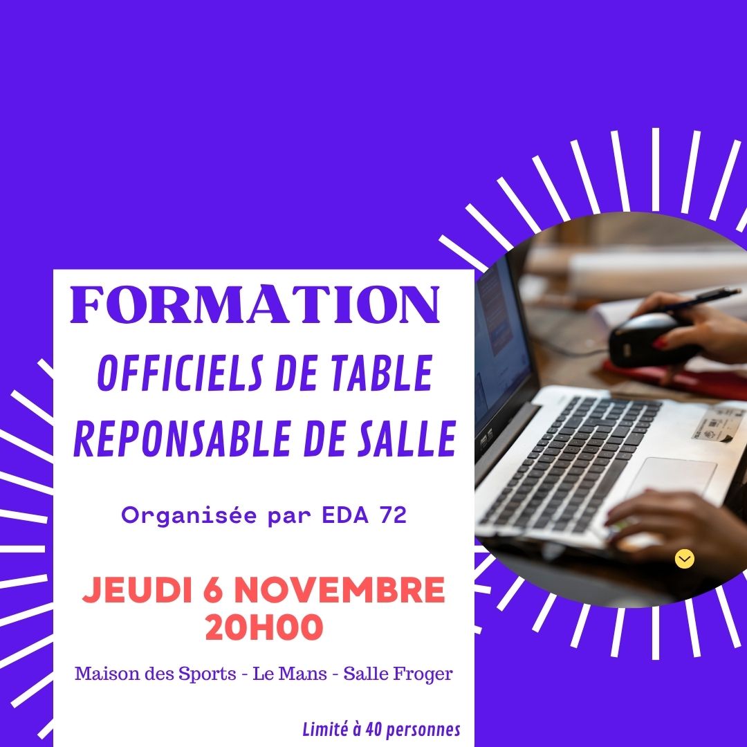 Formation Officiel Table 2025