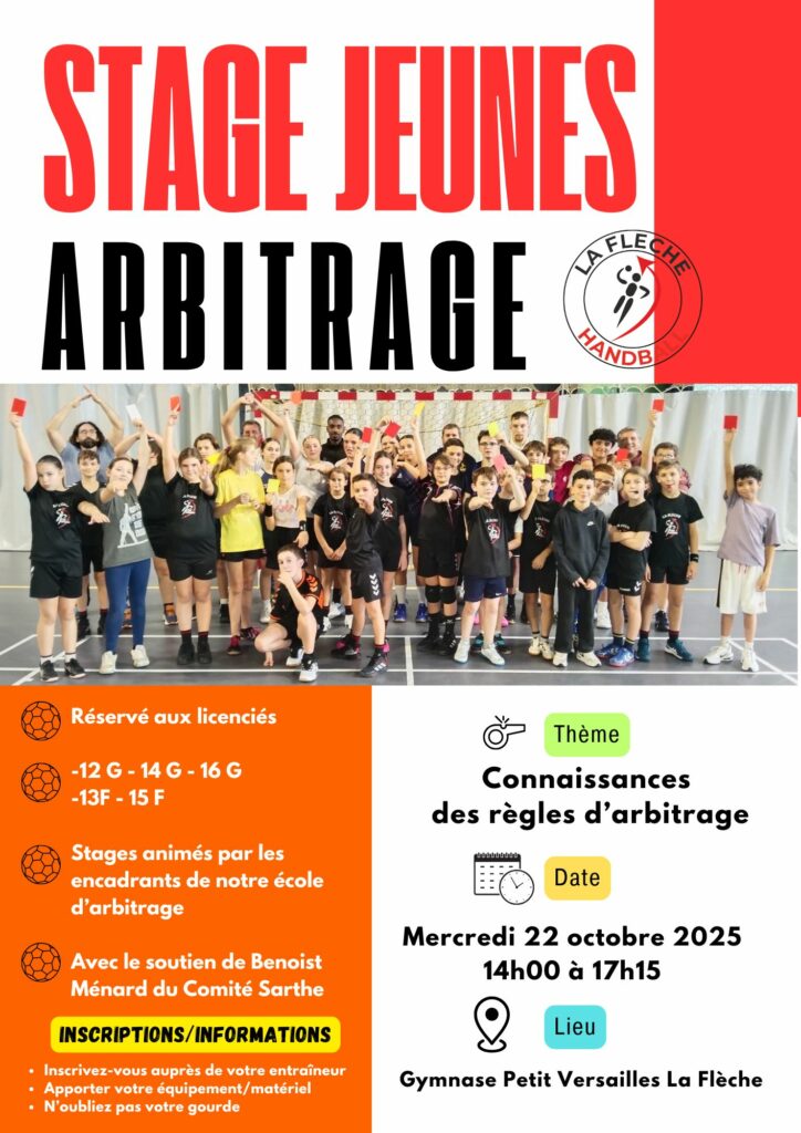 Stage Arbitrage Jeunes 22 10 2025